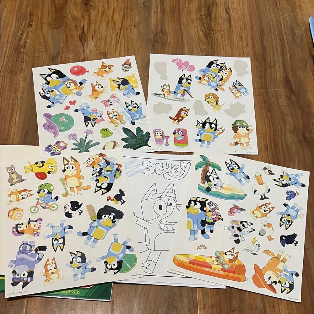 Crayola Bluey Color & Sticker Set - Picture 2 of 2
